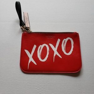 Victoria's Secret Red XOXO Wristlet New